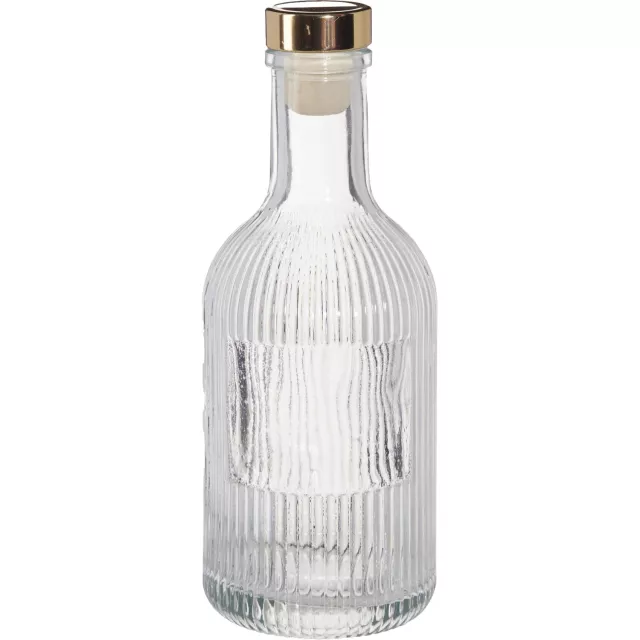 Steklena steklenica Gastro 270 ml z zlatim zamaškom