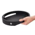 AdHoc Aura lesen servirni pladenj 30 cm, črn
