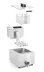 Digitalni cvrtnik Profi Line z izpustom - 8 l, HENDI, Profi Line, 8L, 230V/3500W, 305x515x(V)345 mm