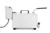 Digitalni cvrtnik Profi Line z izpustom - 8 l, HENDI, Profi Line, 8L, 230V/3500W, 305x515x(V)345 mm