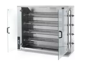 Plinski raženj za 16–20 piščancev, HENDI, 1150x472x(V)981 mm