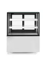 Vitrina z 2 policama, Arktic, 230 V/480 W, 677x994x(V)1230 mm