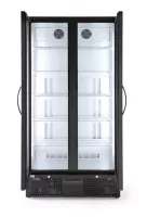 Dvovratni barski hladilnik, Arktic, 384 L, črn, 230 V/365 W, 940x635x(V)1983 mm