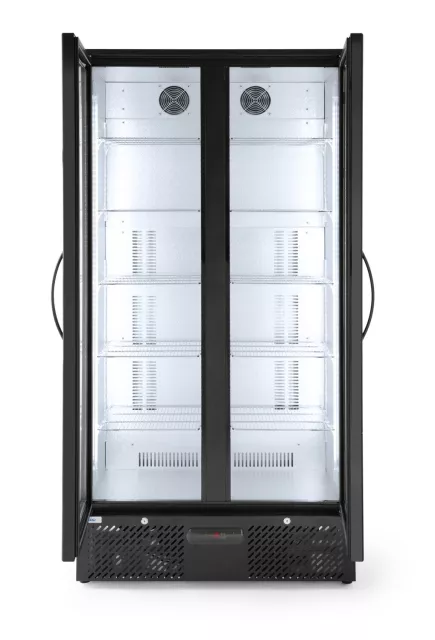 Dvovratni barski hladilnik, Arktic, 384 L, črn, 230 V/365 W, 940x635x(V)1983 mm