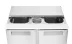 Solatna hladilna miza s preklopnim pokrovom, Arktic, 146 L, 230 V/145 W, 700 × 900 × (V) 860 mm