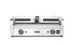 Kontaktni žar – dvojna izvedba, HENDI, polovica gladka, polovica rebrasta, 230 V/3600 W, 570x375x(V)216 mm