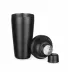 3-delni shaker Cobbler, BarUp, črn, ⌀85x(V)240 mm
