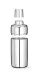 3-delni Cobbler shaker, BarUp, 0,5 l, ⌀79x(V)199 mm