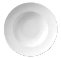 Poseben krožnik za testenine, HENDI, Speciale, bel, ⌀265 mm