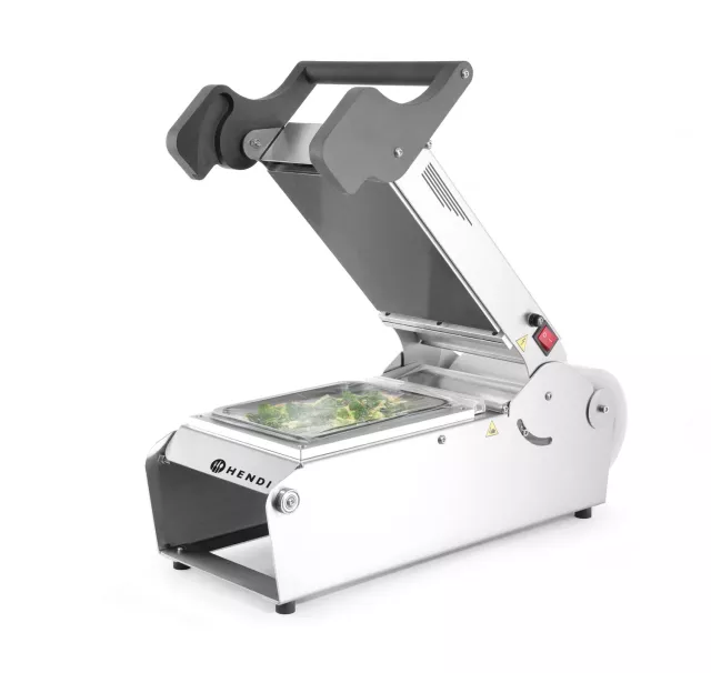 Stroj za zapiranje pladnjev Supreme, HENDI, 230V/700W, 247x637x(H)258mm