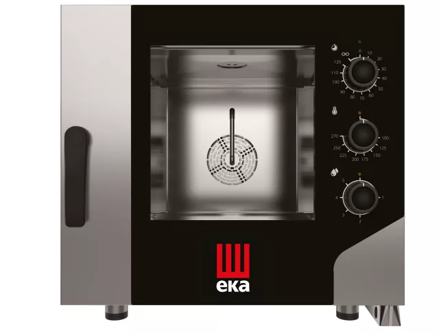 Konvekcijska pečica Millennial Smart Gastro, 5× GN 1/1 – elektromehansko krmiljena, električna, Tecnoeka, 400 V/7800 W, 730 × 855 × (V) 700 mm
