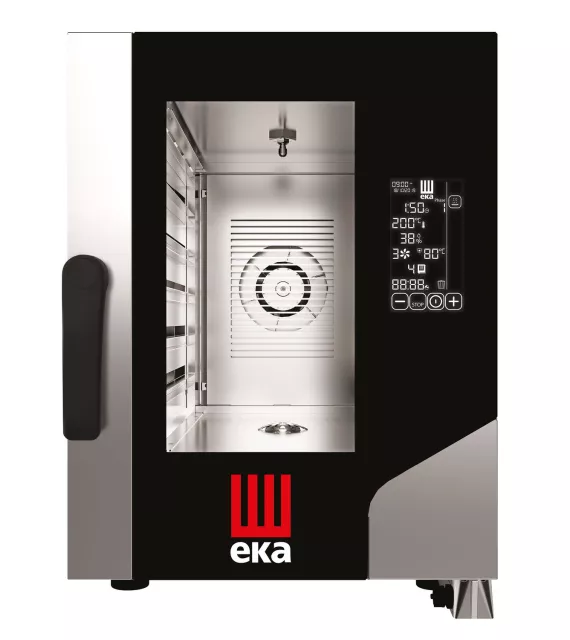 Konvekcijska pečica Millennial Black Mask Gastro Compact 6×GN 1/1 – električna, Tecnoeka, 400 V/7800 W, 500×930×(V)700 mm