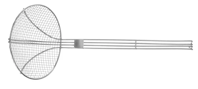 HENDI žlica za cvrtje, premer 180 mm, dolžina 470 mm