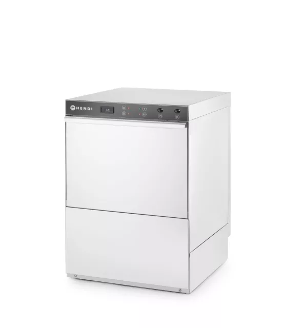 Pomivalni stroj K50, HENDI, Budget Line, z dozirnikom detergenta, 400 V/6600 W, 570x600x(V)830 mm