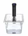 Pokrov za polikarbonatne GN posode z izrezom za sous-vide cirkulator, HENDI, GN 1/2, prozoren, 265 × 325 mm