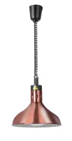 Višinsko nastavljiva grelna svetilka, zvonasta oblika, HENDI, bakrena, 230 V/250 W, ⌀295 x (V)207 mm