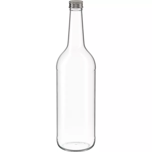 Steklenica z navojnim pokrovčkom Weck 1 l, okrogla
