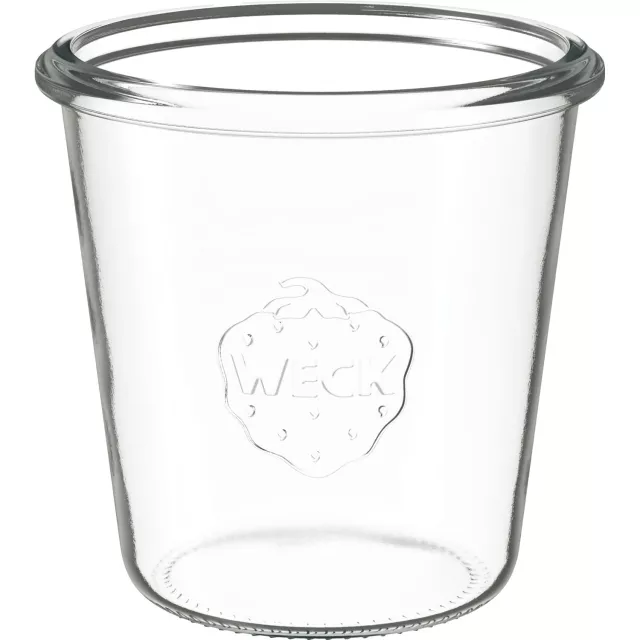Kozarec za vlaganje brez pokrova Weck 290 ml, komplet 6 kosov, stožčast