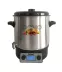Lonec za vlaganje iz nerjavnega jekla z LCD-zaslonom – inox pipa – DOMO DO42326PC, popolnoma samodejen, 27 l, 2000 W