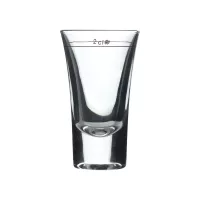 Kozarec za žgane pijače Bormioli Rocco Dublino 3 cl rdeča oznaka 2 cl