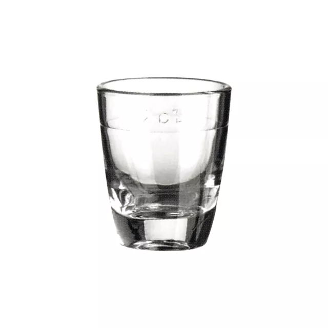 Kozarec za žgane pijače Arcoroc Gin 3 cl z oznako 2 cl