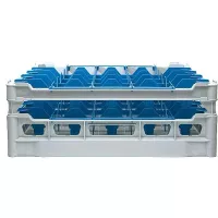 Košara za kozarce za pomivalni stroj Fries Rack System Clixrack za 25 kozarcev višine do 140 mm