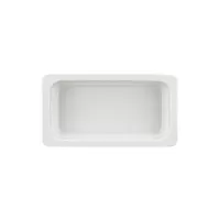 Gastro posoda 1/3, 325 x 176 mm, v = 20 mm, bela, porcelan, SCHÖNWALD
