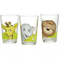 Otroški kozarec Flirt by R&B Živalice 200 ml, set 3 kosov