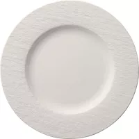 Plitev krožnik Villeroy & Boch Manufacture Rock 27 cm, bel
