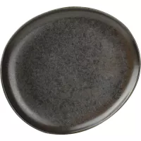 Desertni krožnik F2D Ceres Black 21x18,5 cm