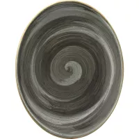 Ovalni krožnik Bonna Aura Space 25x19 cm