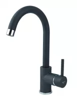 Kuhinjska armatura Aquasanita Helika Sabia 5523 Black metallic