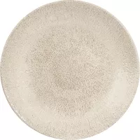 CHURCHILL Raku Agate Grey globok krožnik, z robom, premer: 255 mm