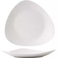 CHURCHILL „Buffet“ „Melamin“ „Lotus“ plitev krožnik, dolžina: 350 mm, bel