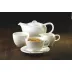 CHURCHILL Alchemy White Plitev ovalni krožnik z robom, dolžina: 203 mm