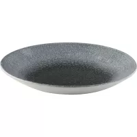 CHURCHILL Raku Topaz Quartz globok krožnik, okrogel, ø: 255 mm