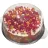 Servirni pladenj s pokrovom za torte APS 30 cm