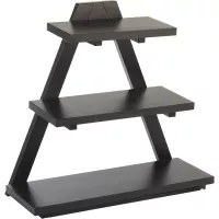 APS Triangle bifejski stojalo, wenge, višina: 550 mm, dolžina: 530 mm, širina: 210 mm