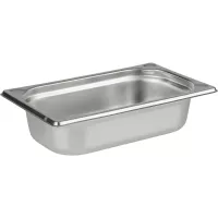 Nerjaveča gastronorm posoda APS GN 1/4 18/10, globina: 65 mm, prostornina: 1,8 l