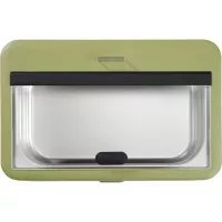 Chafing Dish, pravokoten, zelen, višina: 245 mm, dolžina: 607 mm, širina: 402 mm