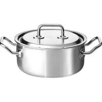 SPRING Brigade Premium lonec za pečenje, s pokrovom, ø: 160 mm